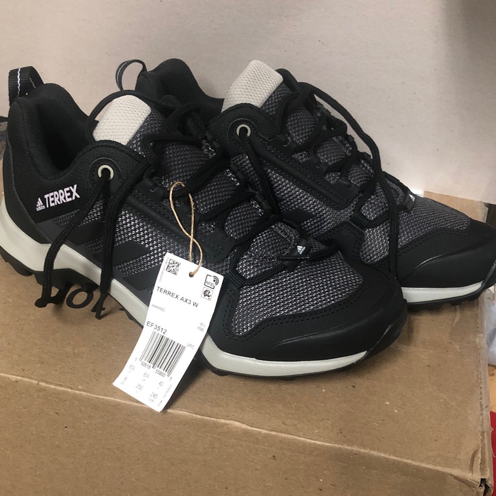Adidas Terrex Black & Gray Trail Sneakers
